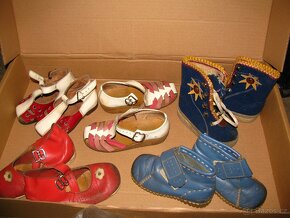 staré retro dětské boty, celý pytel - z Čssr - 4