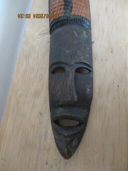 Original africká maska z roku 1970 - 4