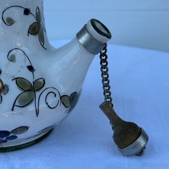 Krásná keramická konvice malovaná Capodimonte - 4