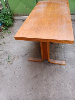 Prodám konferenční - obývací stůl retro - 4