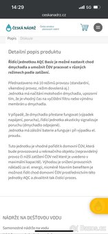 Prodám řídící jednotku AQC Basic k domovní čističce - 4
