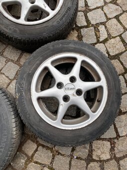 Alu kola 4x108 celoroční pneu 175/65 R14 Peugeot 206 - 4