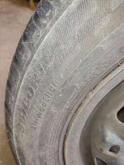 Škoda Fabia pneu 185/60 R14 Nexen Nblue 4season disky 5x100 - 4