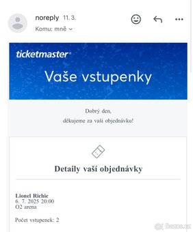 Dva lístky na Lionel Richie - 4