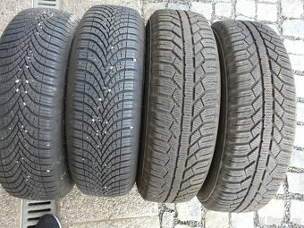 ZIMNÍ PNEU + DISKY FIAT 14" , 165/70R14 - 4