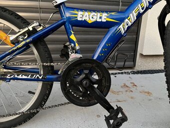 Dětské 20” kolo s téměř novými pneumatikami - 4