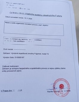 Stroj na kopečkovou zmrzlinu Frigomat T4 s revizí - 4