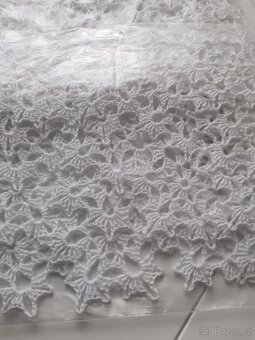 Háčkované vločky sada 10ks - 4