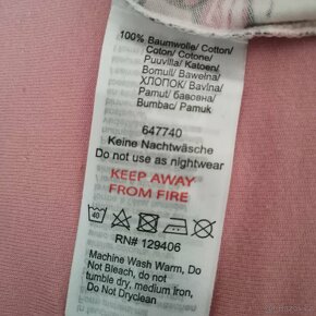 Dívčí letní šatičky bavlněné s motýlkama - 4