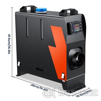 Bufík Naftové topení 8KW LCD dálkové ovl. + servis a díly - 4