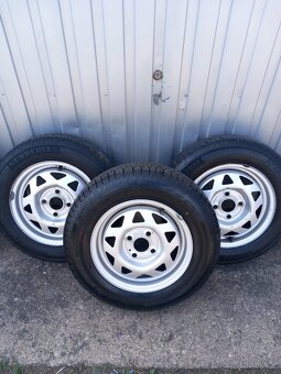Prodám plechové disky Opel Kadett E R13 - 4