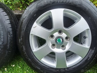 Alu disky Škoda+ pneu - 4