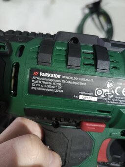 Rázový utahovák parkside passk 20 Li-c4 - 4