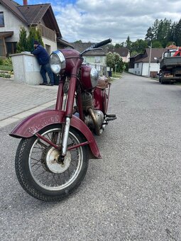 Jawa 250 kývačka s TP - 4
