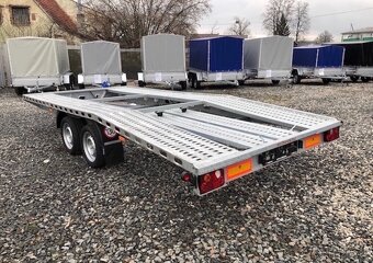 Přívěsný vozík, autopřepravník 460x205cm,2700kg,VDI2700 - 4