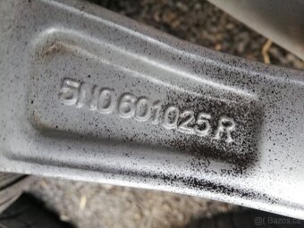 alu 16" VW 5x112 , pneu 205/60/16,Sharan,Touran - 4