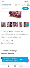 Prodám domeček Kid Kraft Amelia - 4