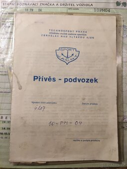 Přívěsný vozík Sport Jacht LPB 203 A, r.v. 1978 - 4