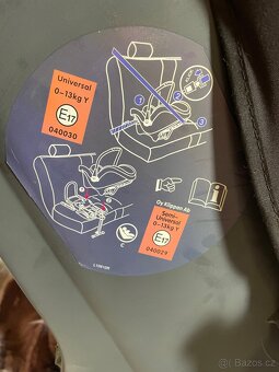 Autosedačka Klippan Dinofix na pásy 0-13kg - 4