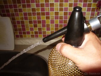 retro sifonová lahev s pův. obalem a bombičkami - 4