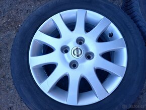 Sada Orig ALU kol Nissan 205/55R16 letní - 4
