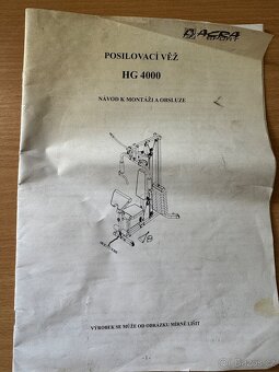 Posilovací věž Acra - 4