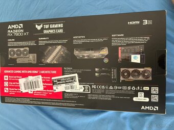 Grafická karta ASUS TUF GAMING AMD RADEON RX 7800XT O16GB - 4