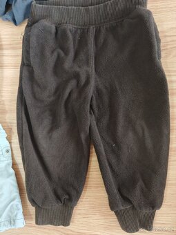 Kalhoty, tepláky, elasťáky vel. 86, 12-18 m - 4