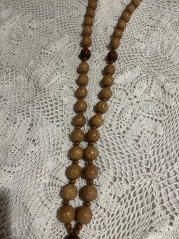 Velký dřevěný růženec 120cm - 4