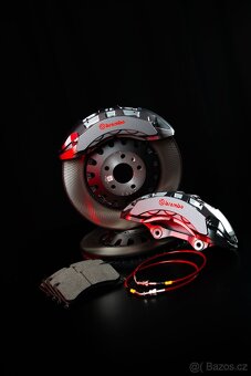 Velké brzdy Brembo Audi 400mm 6píst Nové - 4
