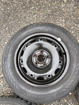 Plechové disky 5x100 r14 Škoda Vw Seat - 4