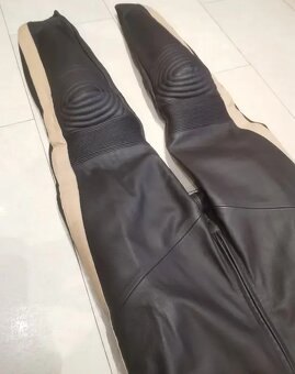 Psí Hubík Classic TT-Pánská kožená moto kombinéza, jednodíl - 4