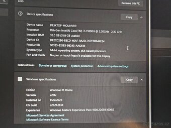 Legion 5 pro (32 GB ram, intel i7, 16 display, nvidia 3060) - 4