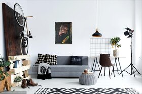 Orel mořský - akvarel, obraz - 4