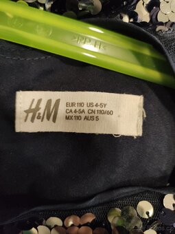 Dívčí společenské šaty s flitry - 4