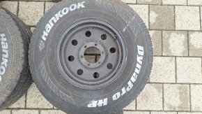 Offroad disky Frontera pneu 265/70 R15 6x139,7 - 4