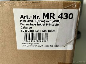 mini DVD / miniDVD / DVD-R 500ks - 4