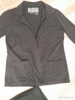 Luxusní Marks Spencer kalhoty vč. saka vel. UK 12/M/L - 4