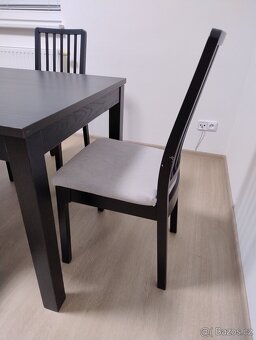 Jídelní stůl rozkládací 80 x 130/190 cm, IKEA - 4