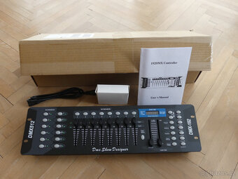 Set osvětlení, řízení osvětlení 192 DMX, kabeláž a parník - 4
