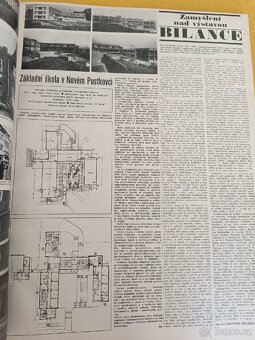 Československy architekt 1985 kompletní svázaný časopis - 4