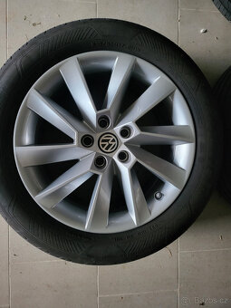 Alu kola TPMS Passat B8-Suberb R17 - 7Jx17-ET40 -215/55/R17 - 4