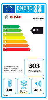 Bosch lednice s mrazákem - 4