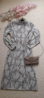 M&S elegantní úpletové midi šaty s rozparky - 4