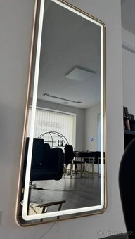Zrcadlo 170x70 kadeřnické se svetlem - 4