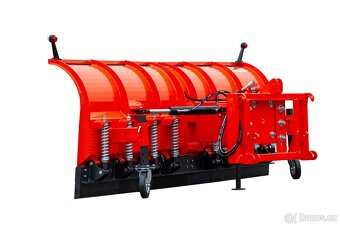 Komunální radlice rovná Metal-Technik 2,6 m – NOVÁ ❄️ - 4