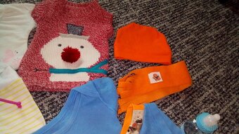 Oblečení aj.pro panenky/BB/,cena celkem - 4