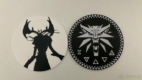 Zaklínač - The Witcher - Sada podtácků se stojanem - 4