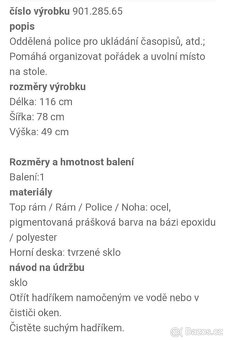 IKEA konferenční stůl KLINGSBU - 4