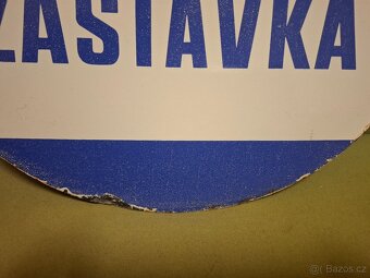 Smaltovaná cedule ČSAD - 4